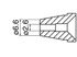 Сопло для распайки HAKKO N60-06, для FR400 2,6 мм